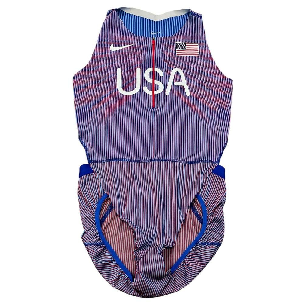 Nike Team USA Olympic Pro Elite Dri-FIT ADV Speedsuit Womens Small Track Field